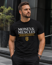 MONEY & MUSCLES FITTED TEE