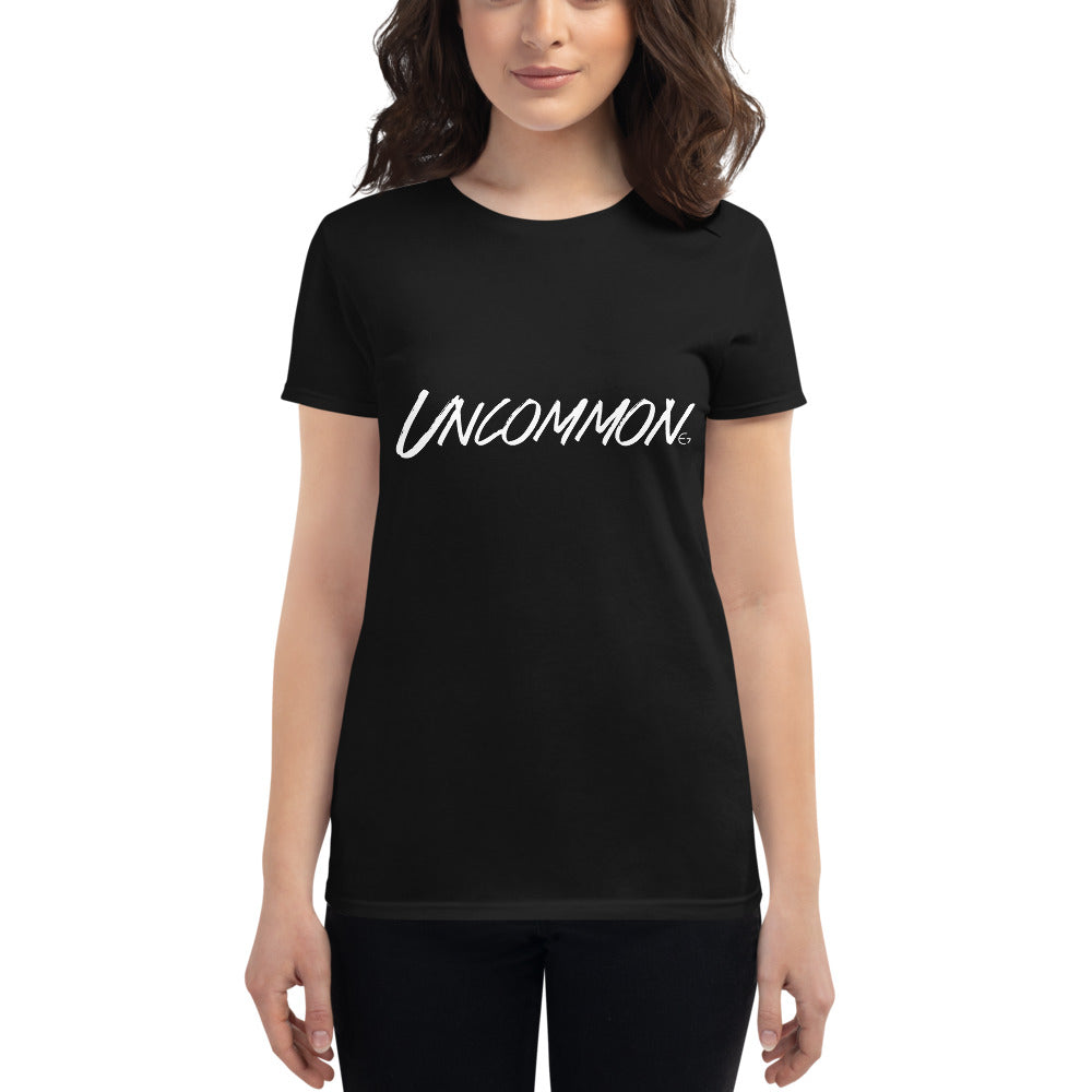 Uncommon | Women's Tee (white ink marker)
