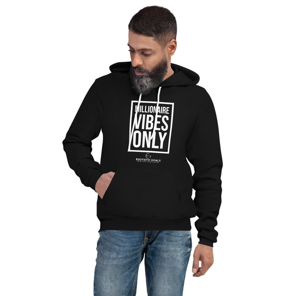 Millionaire Vibes Only | Men's Hoody Black